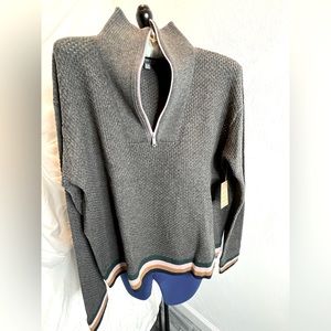 Title Nine 1/4 zip wool sweater